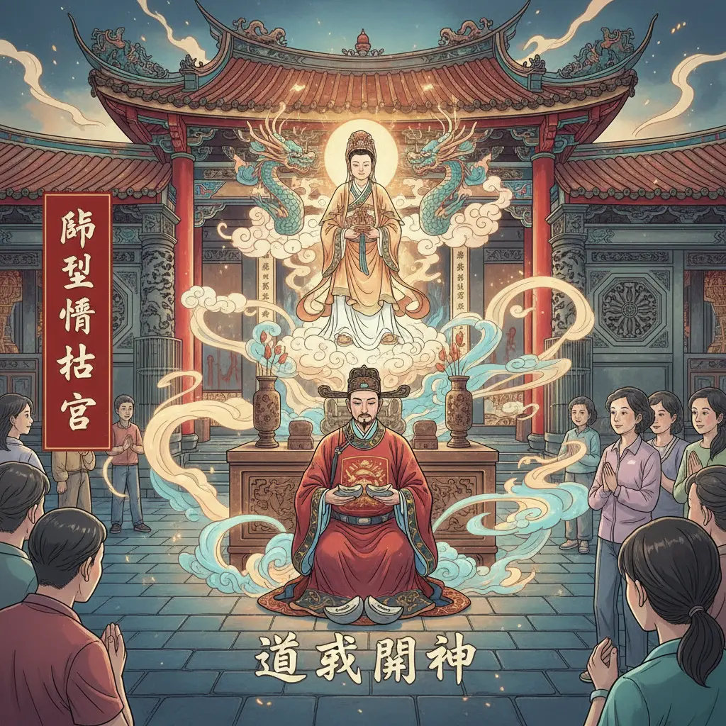 道教問神 - 埔里恆吉宮