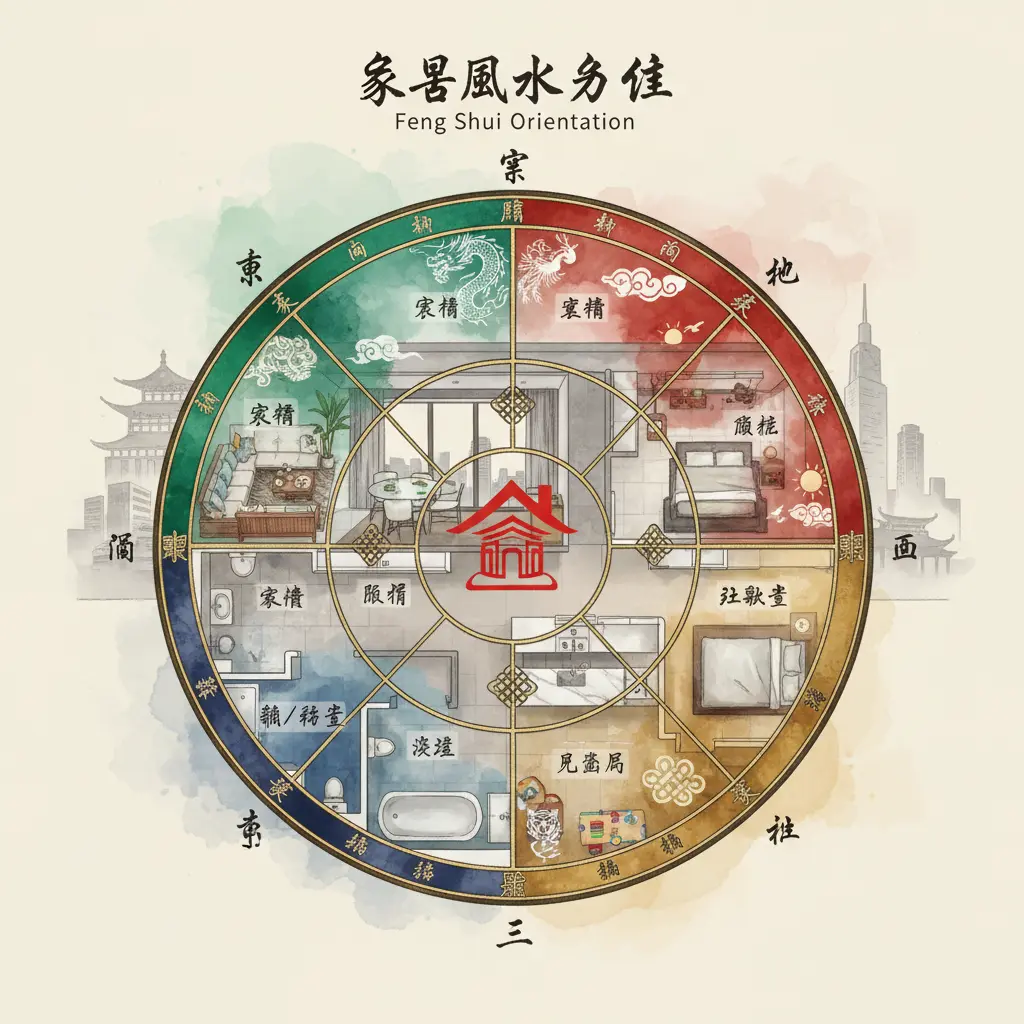 家居風水 - 風水方位