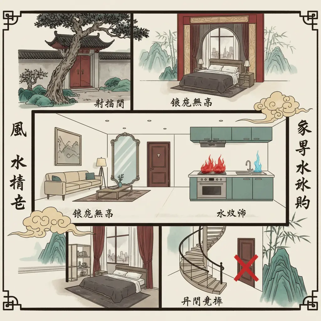 家居風水佈局 - 風水禁忌